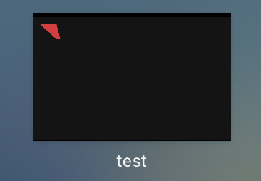Example of Fullscreen Window on MacOS